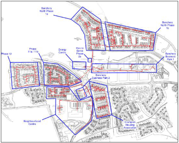 Figure 26: Future Hill of Banchory Heat Network Expansions Figure 26: Future Hill of Banchory Heat Network Expansions