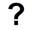 Question mark symbol