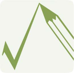 A green pencil drawing a check mark