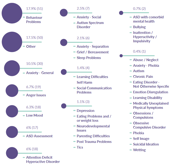 Figure 11: Reasons for referral from quantitative element of audit