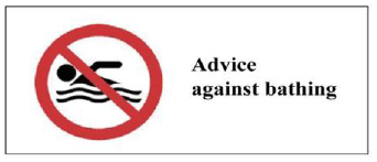 advice against bathing