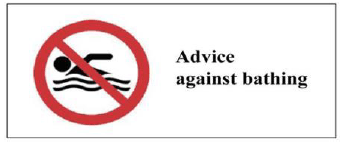 advice against bathing