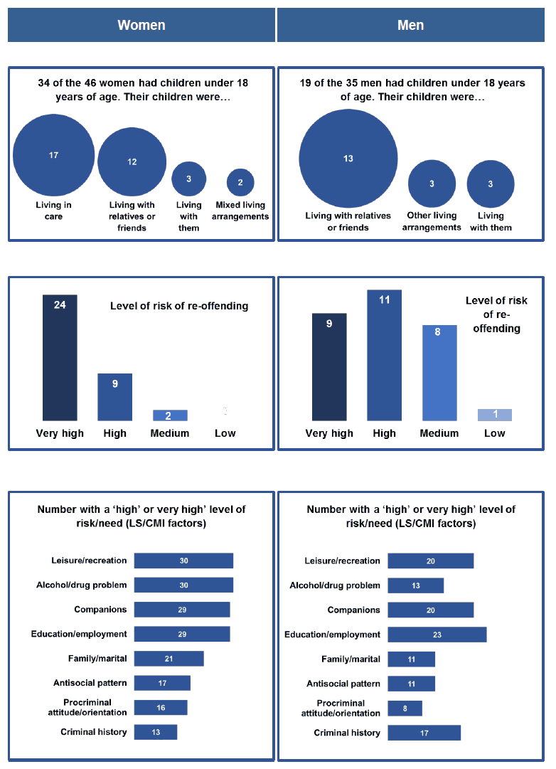 Figure 4.4: Participant's characteristics and needs