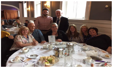 Allen Stevenson, Head of Health and Community Care with the LD Redesign Team at our 2018 Staff Awards