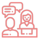 Supporting icon to represent visual explanation of text Supporting icon to represent visual explanation of text