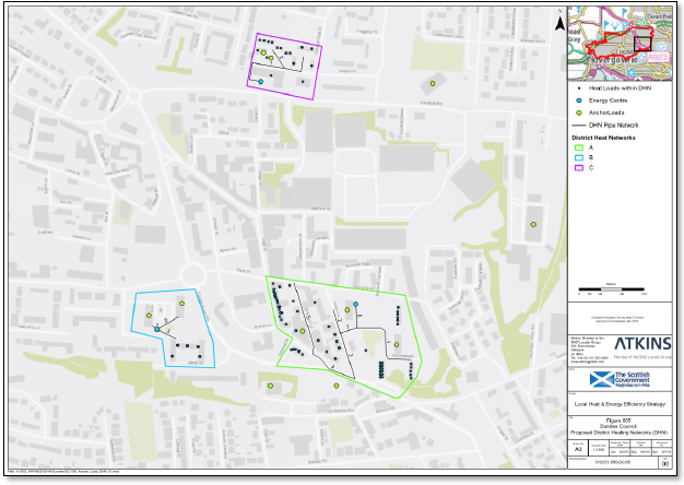 Figure 4-2 - Network identification and routing example