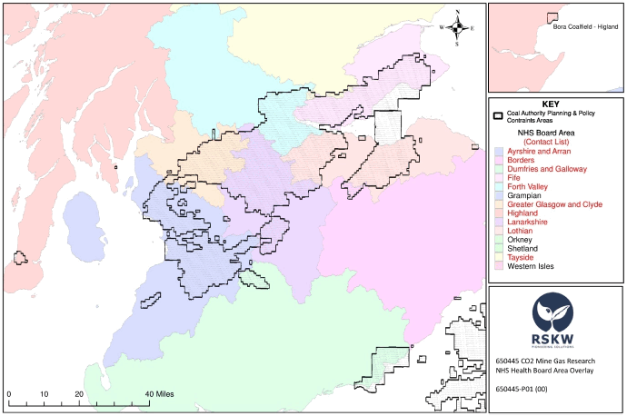 Figure 7‑2 board overlay of reporting areas