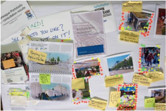 Contributions from the community, Portobello Charrette Contributions from the community, Portobello Charrette