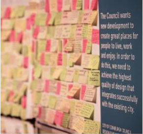 Community participation in the design process, Portobello charrette Community participation in the design process, Portobello charrette