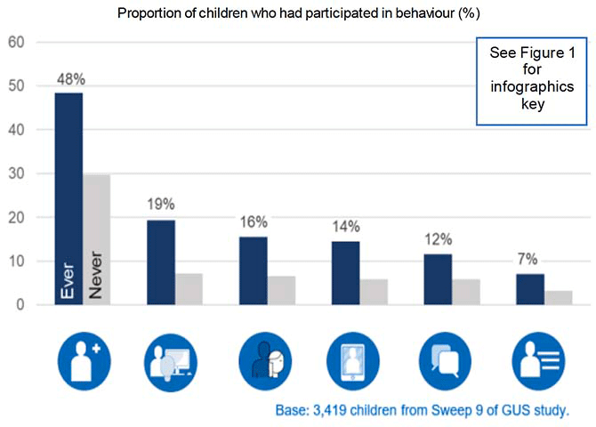 Children who were picked on were more likely to engage in risky online behaviours