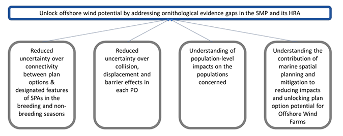 The Goal and Outcomes identified using the Theory of Change.