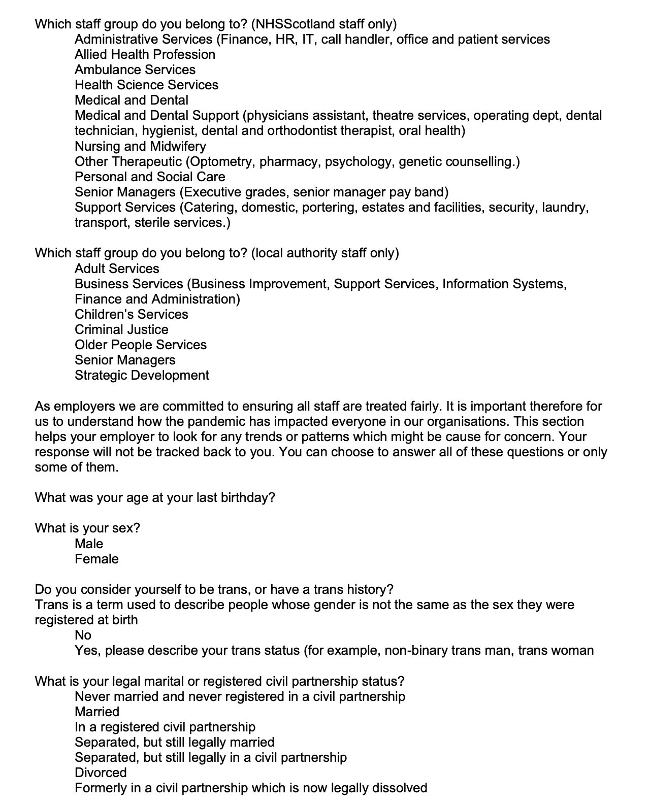 iMatter 2025 Questionnaire Page 4. Plain text version below.