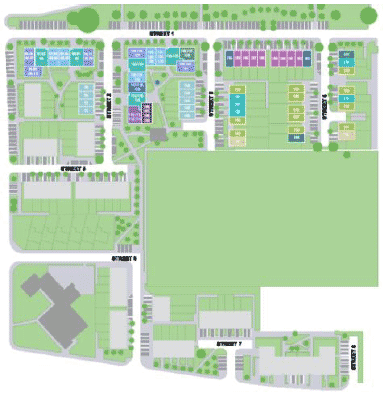 Map of Pennywell’s proposed development