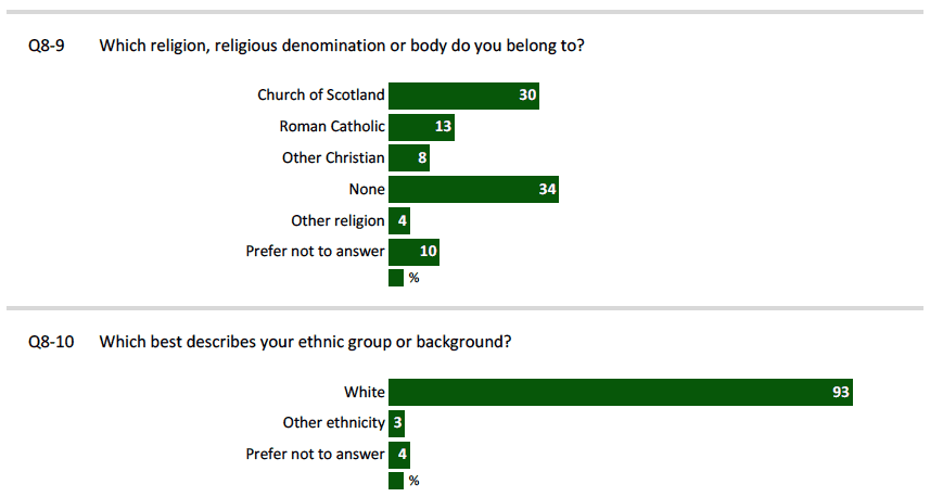 Figure 5 ‐ Participant Profile ‐ Religion & Ethnicity