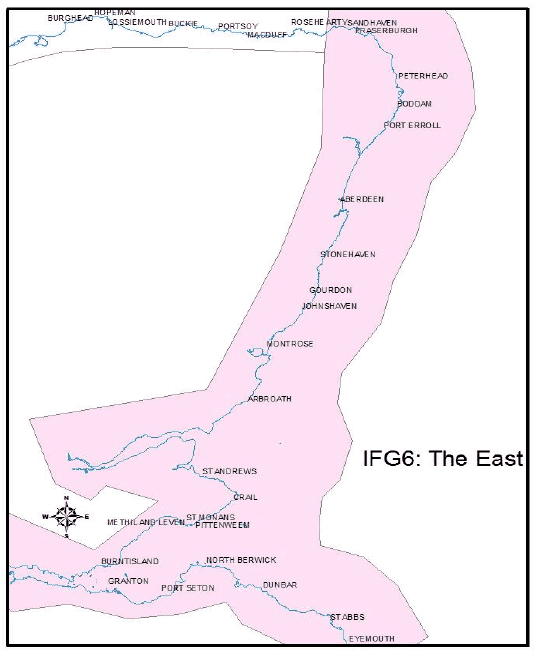 Figure 14.1 East Coast IFG Area 