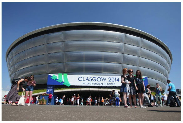 Figure 3.2. SSE Hydro at Games Time
