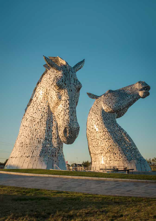 The Kelpies at The Helix, Falkirk