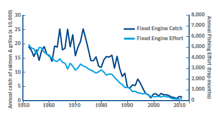 Figure 4 Fixed engine fishery.