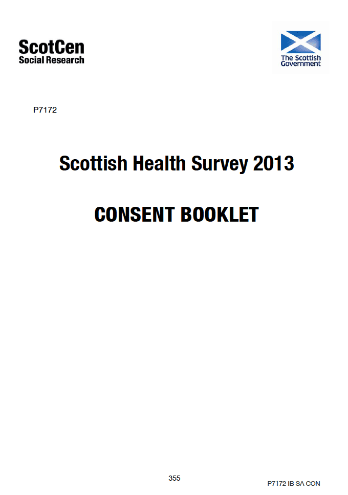 Biological module consent booklet