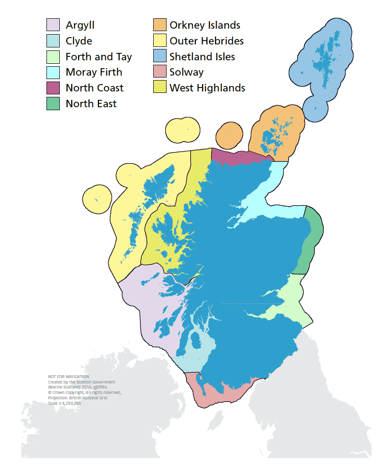 Scottish Marine Regions