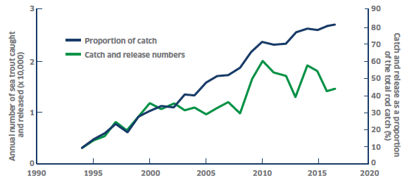 Figure 2: Catch And Release, Rod And Line Fishery.