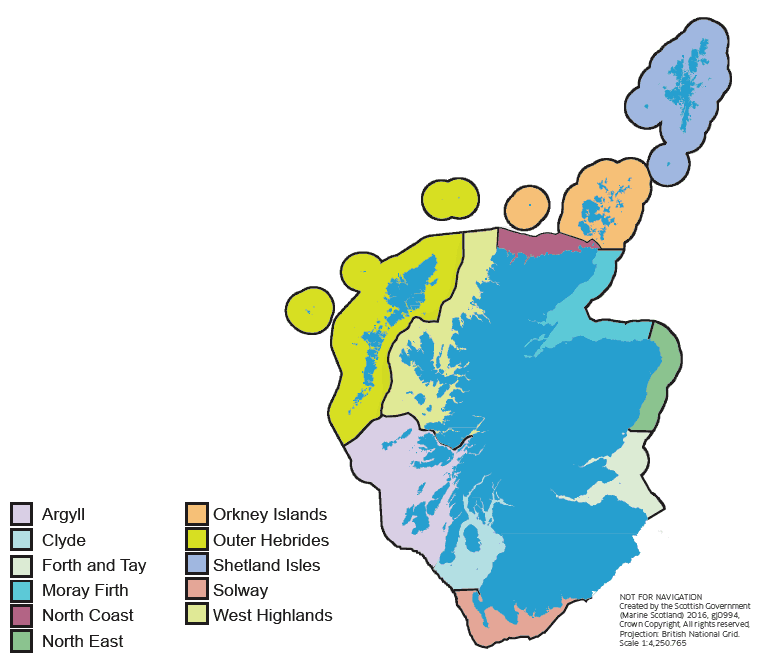 Scottish Marine Regions