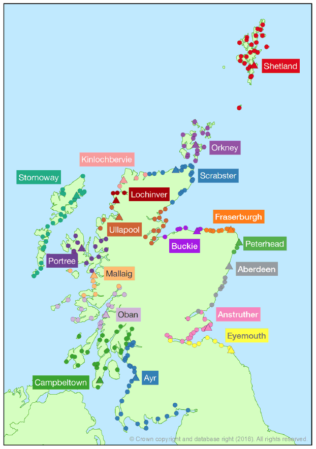 Ports in Scotland