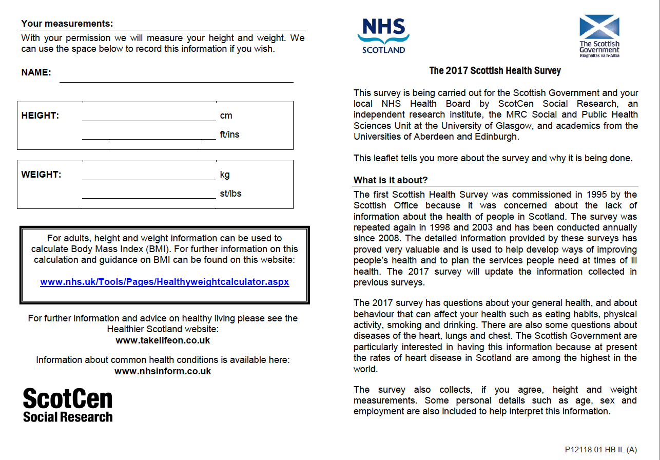 Information Leaflet for Adults (HB boost)
