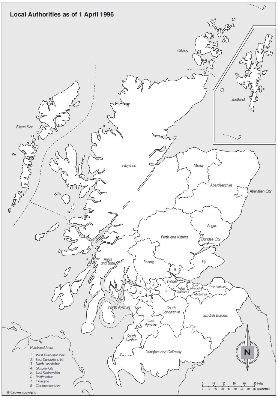 Local Authority Map