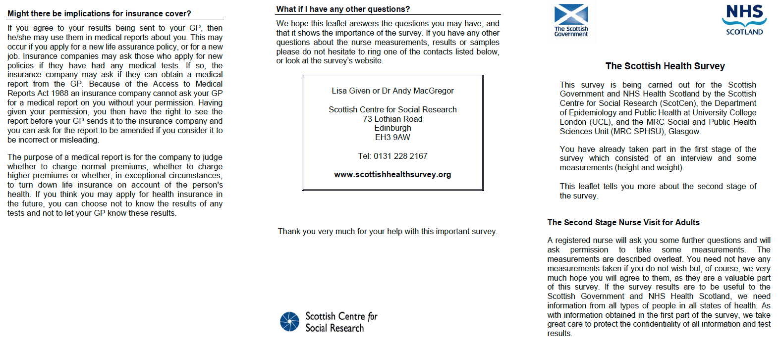 Stage 2 Leaflet – Nurse Stage 2 Leaflet – Nurse