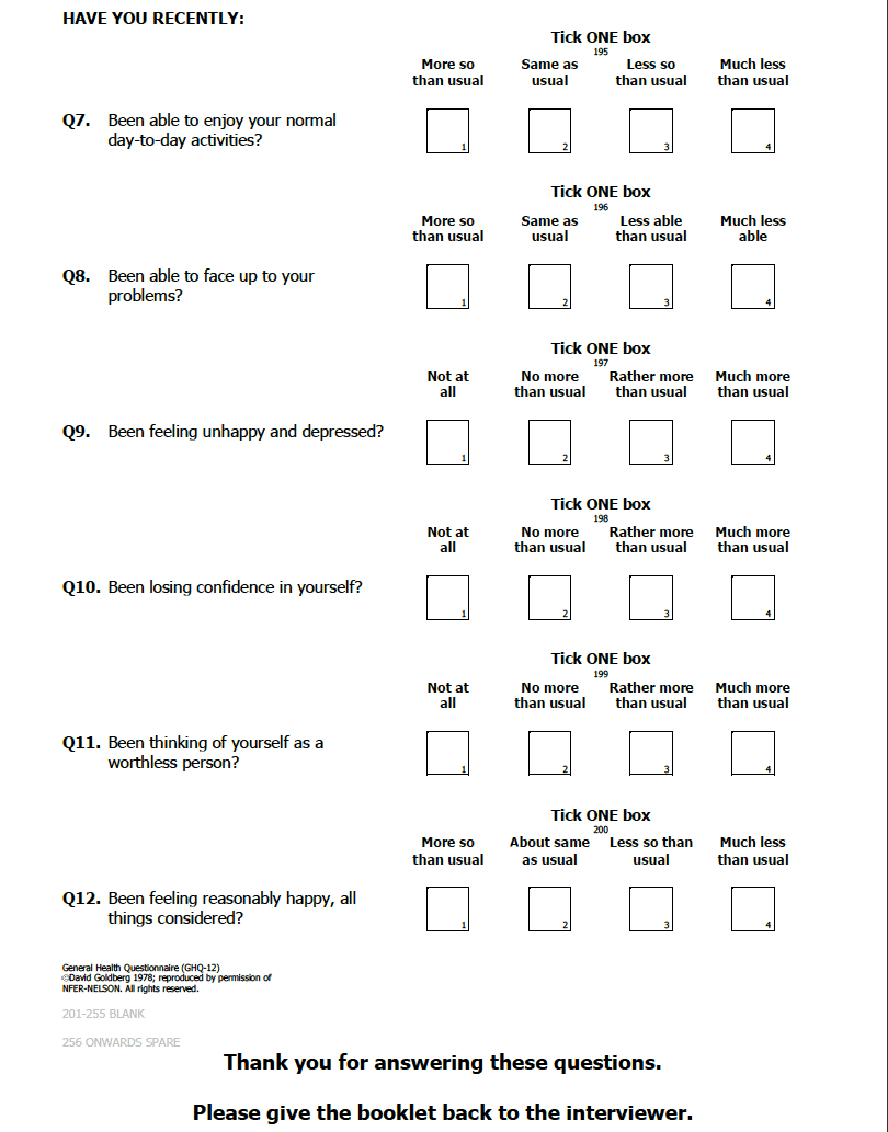 Booklet for 13-15 year olds