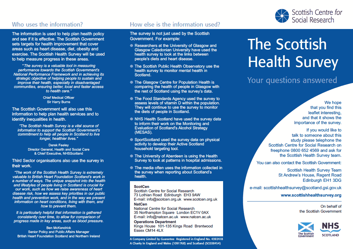 Respondent Information Leaflet - part 1