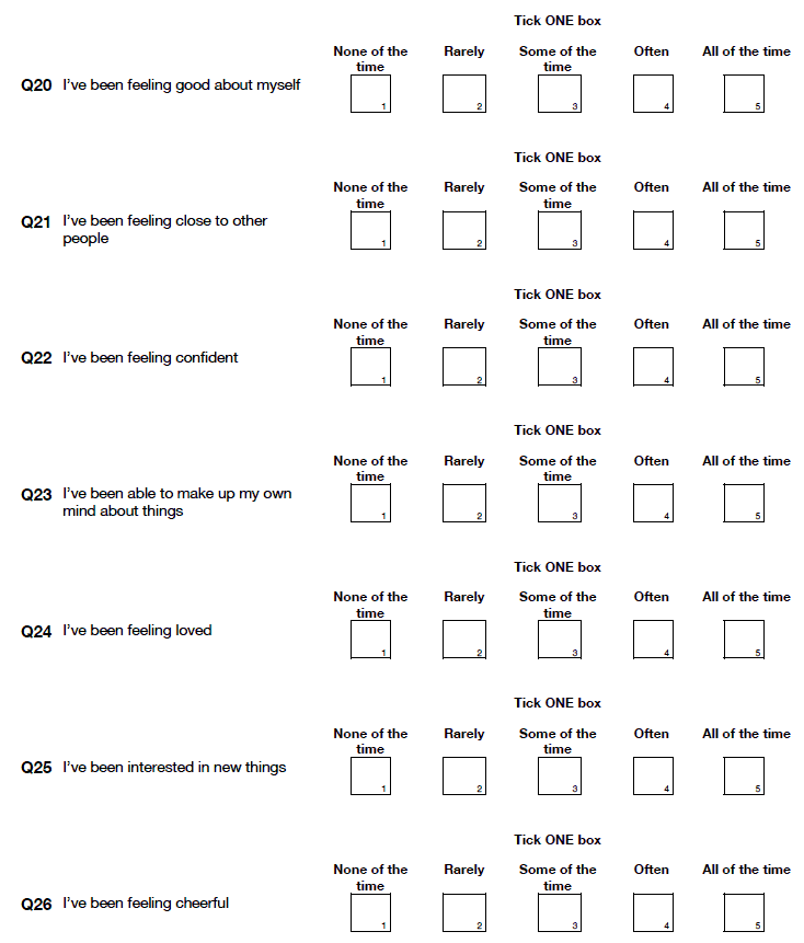 questions 20 to 26
