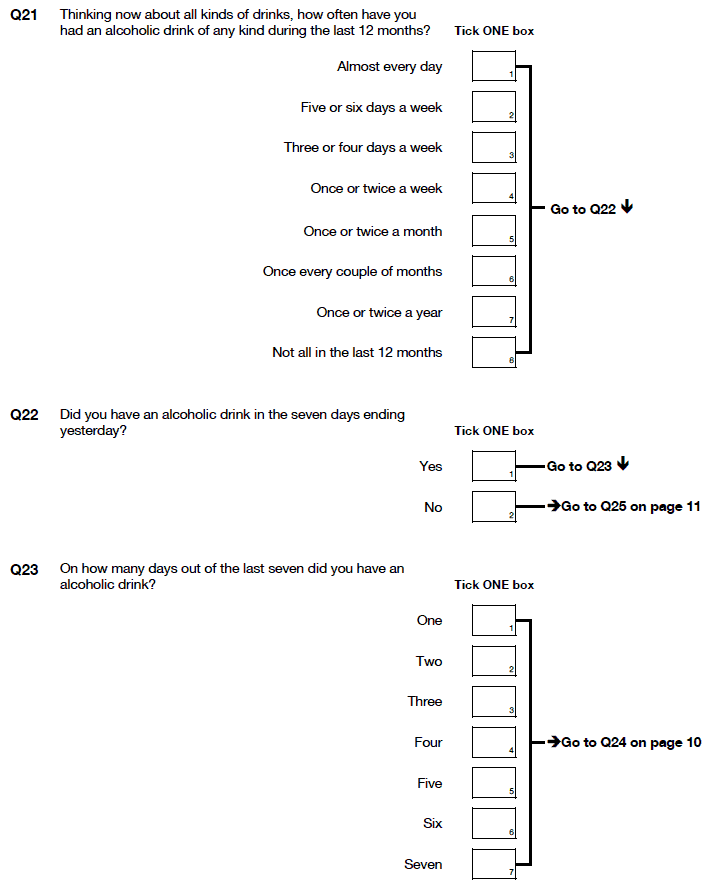 question 21 to 23