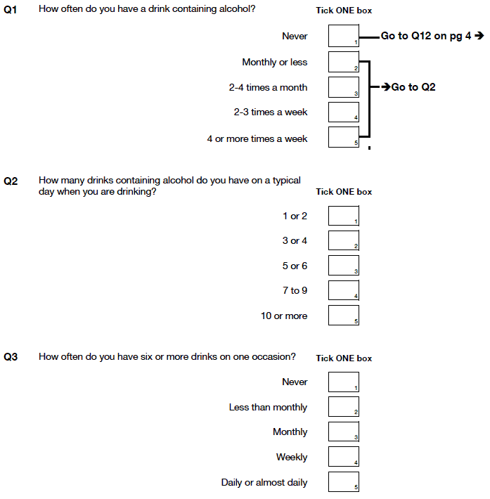 questions 1 to 3