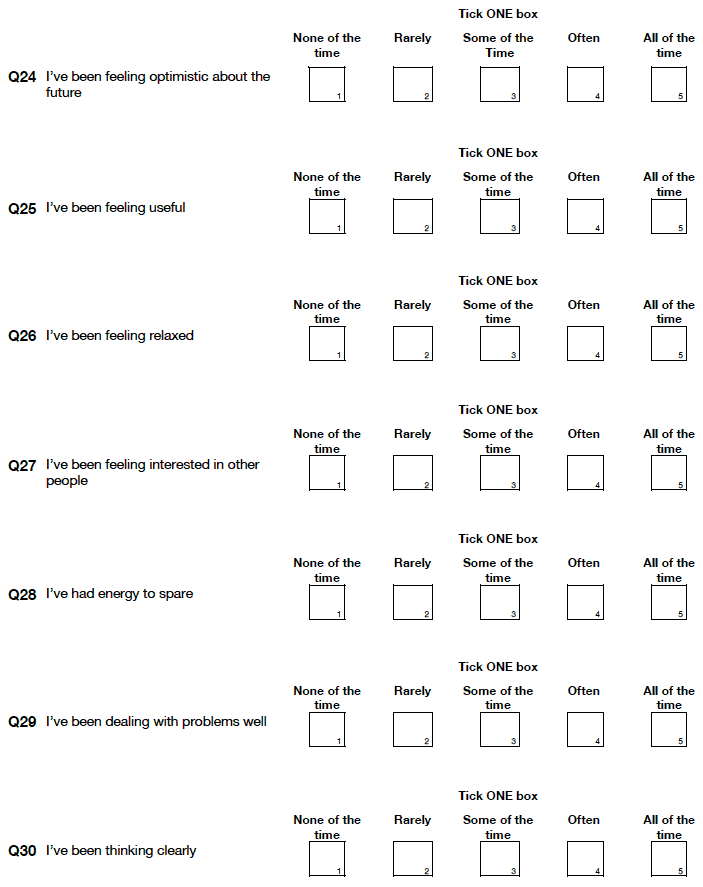 questions 24 to 30