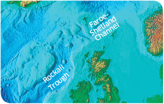 Bathymetric Map of UK Waters Bathymetric Map of UK Waters