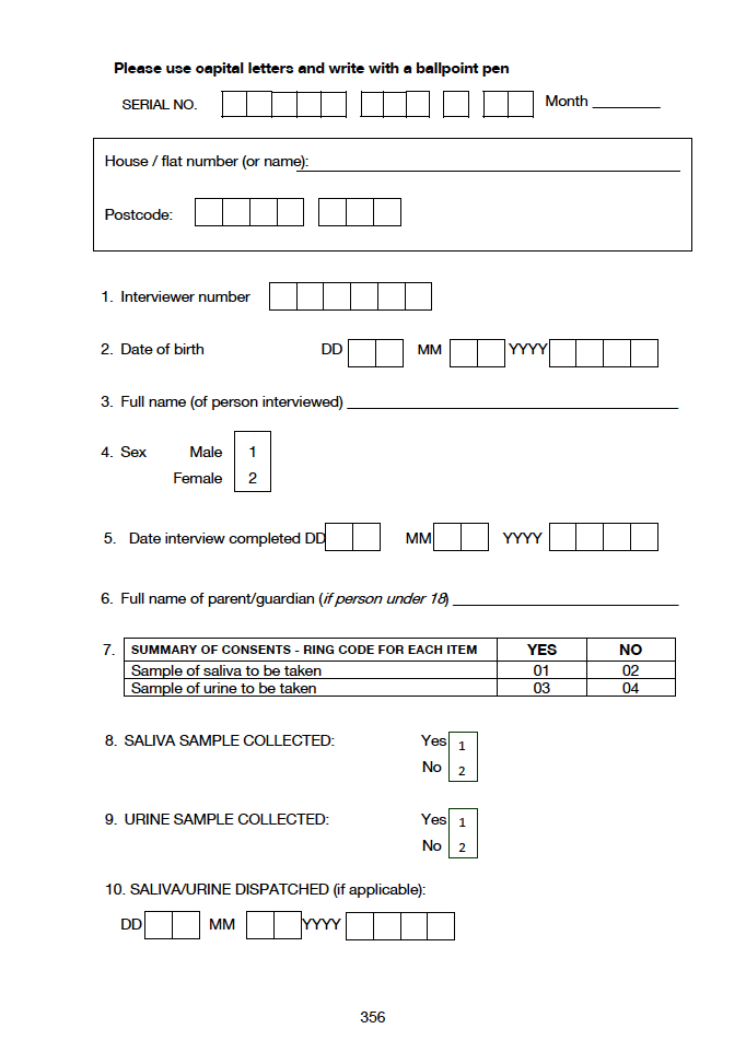 Biological module consent booklet