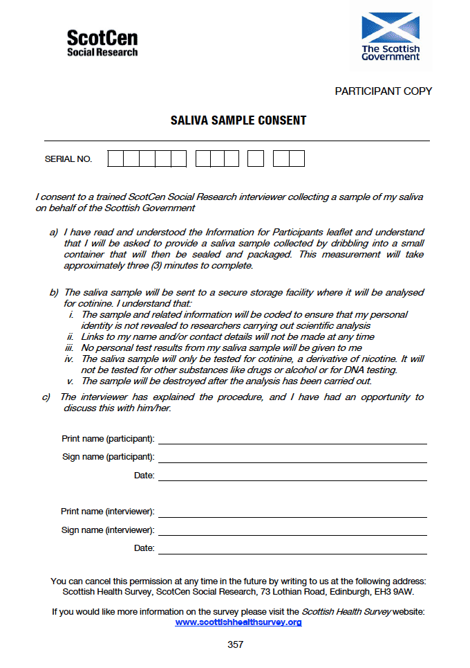 Biological module consent booklet