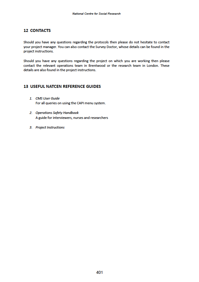 Physical measures and biological sample collection protocols