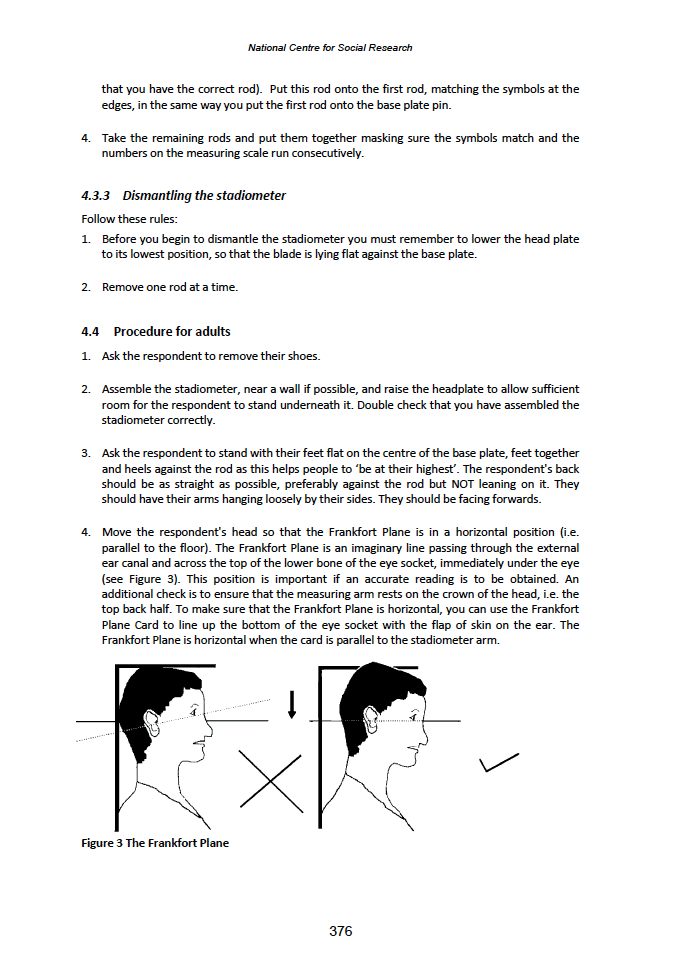 Physical measures and biological sample collection protocols