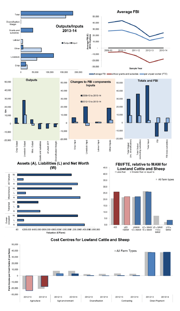 Lowland Cattle and Sheep Farms FBI 2013 to 14