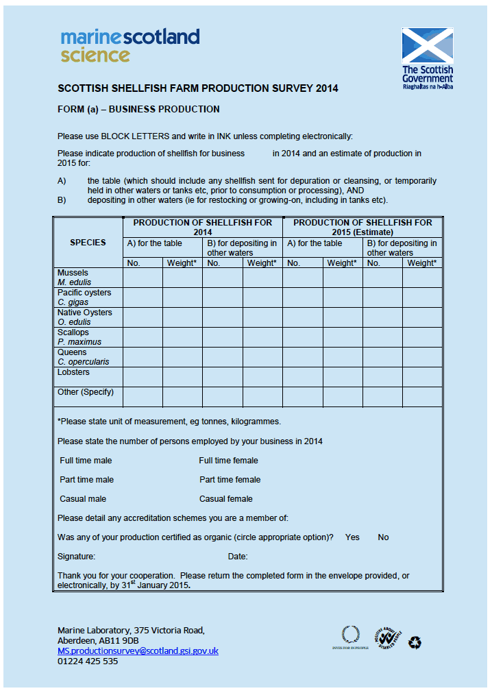 Covering letter and guidance notes Covering letter and guidance notes