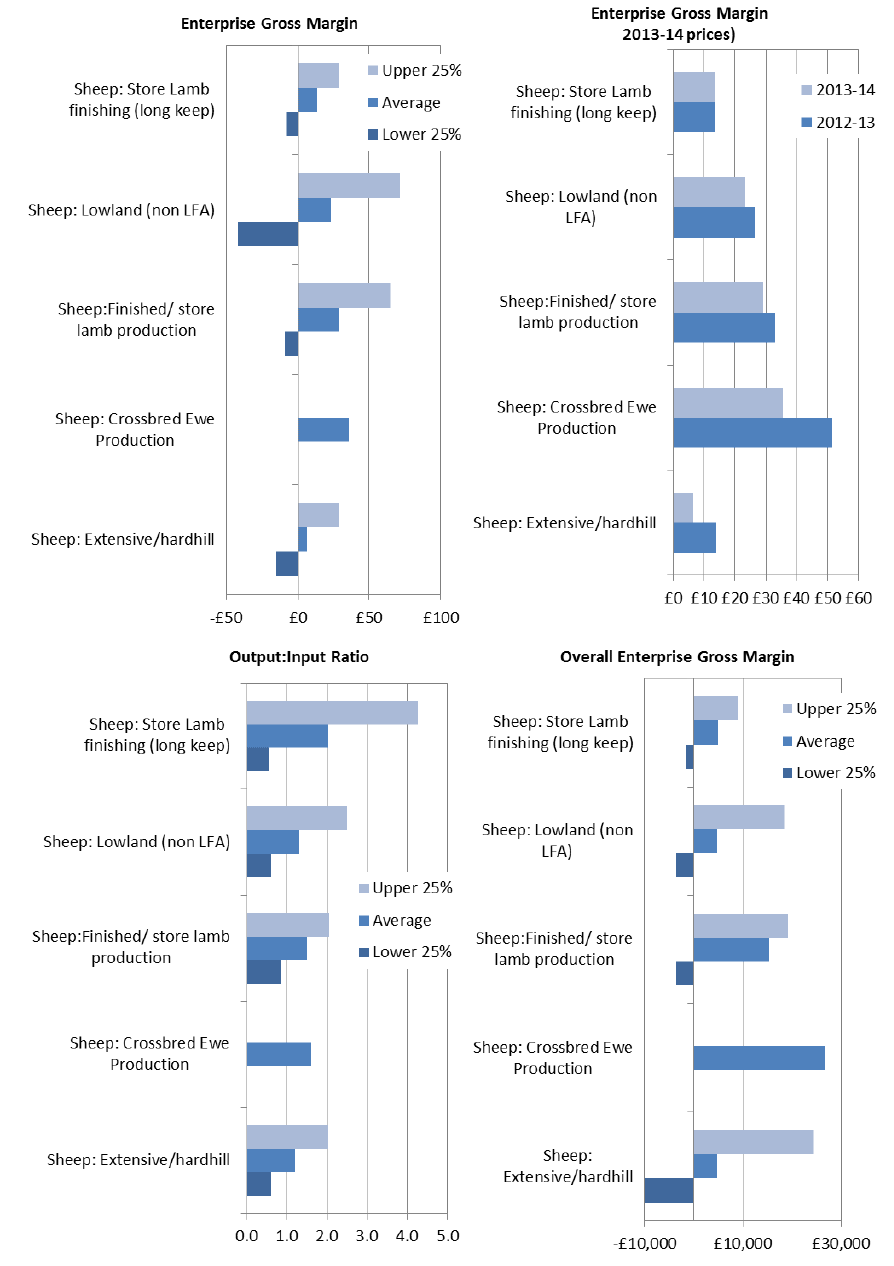 Sheep: Enterprise Gross Margin Measures