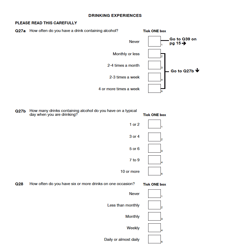 Scottish Health Survey 2014 Booklet for Young Adults