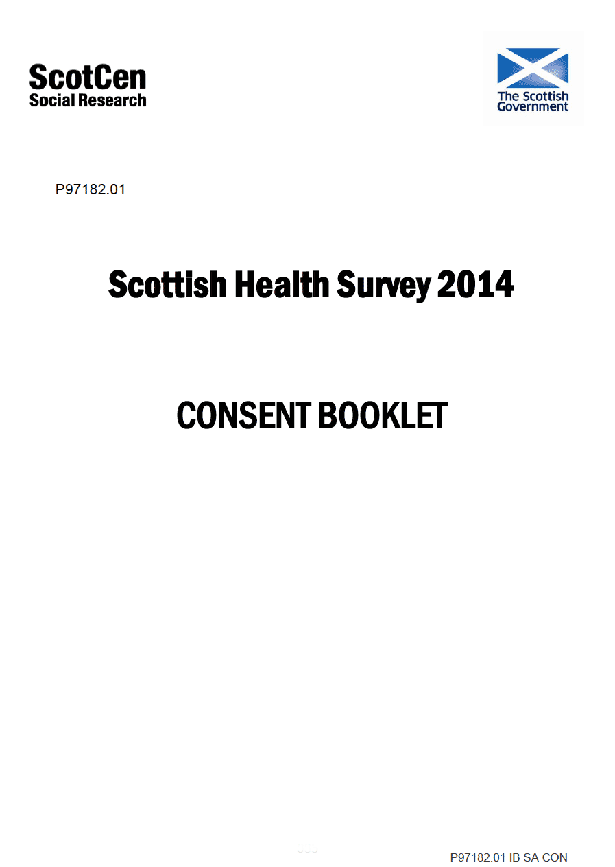 Consent Booklet