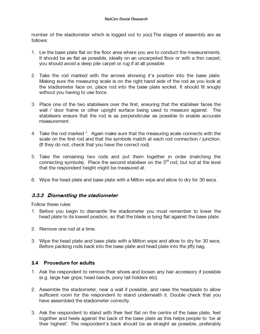 Manual of Protocols