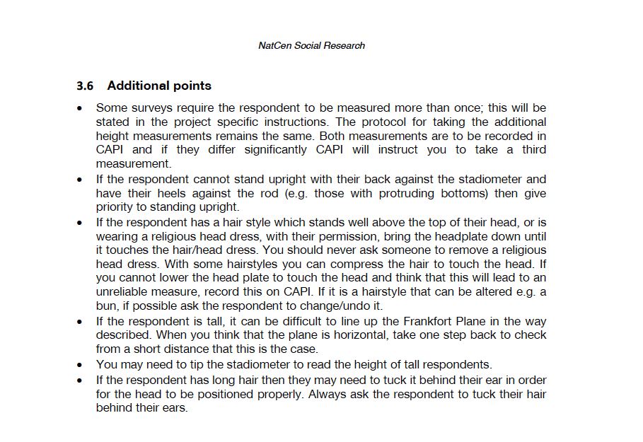 Manual of Protocols