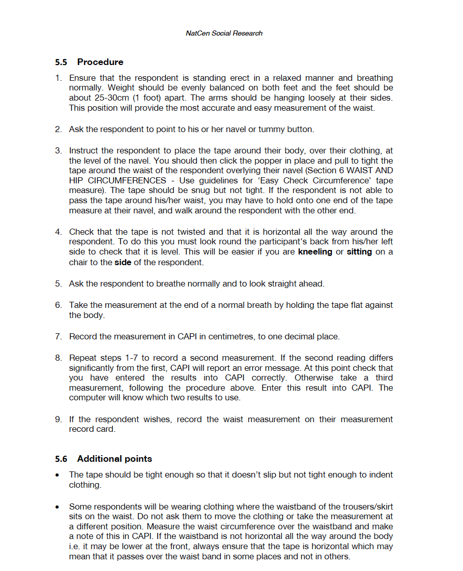 Manual of Protocols