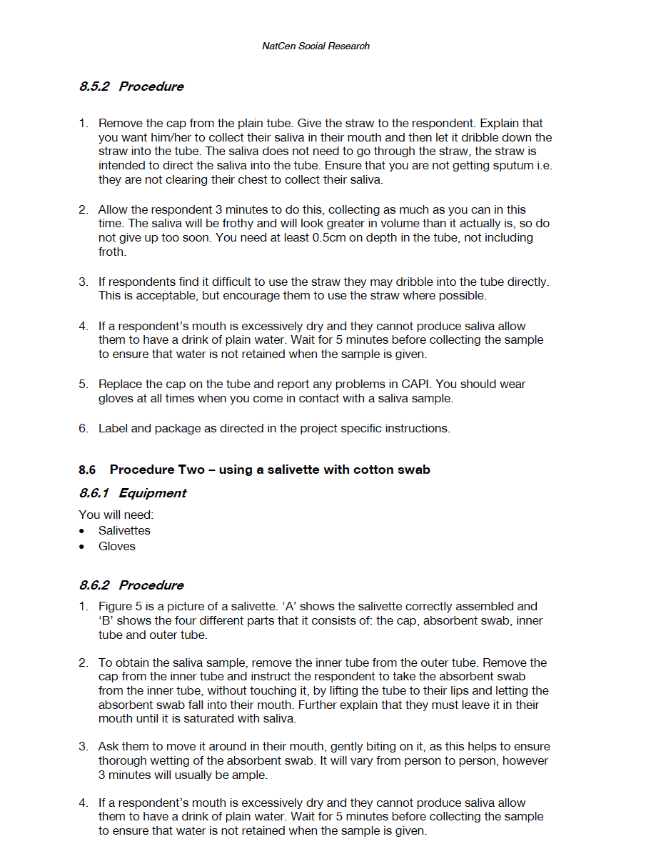 Manual of Protocols